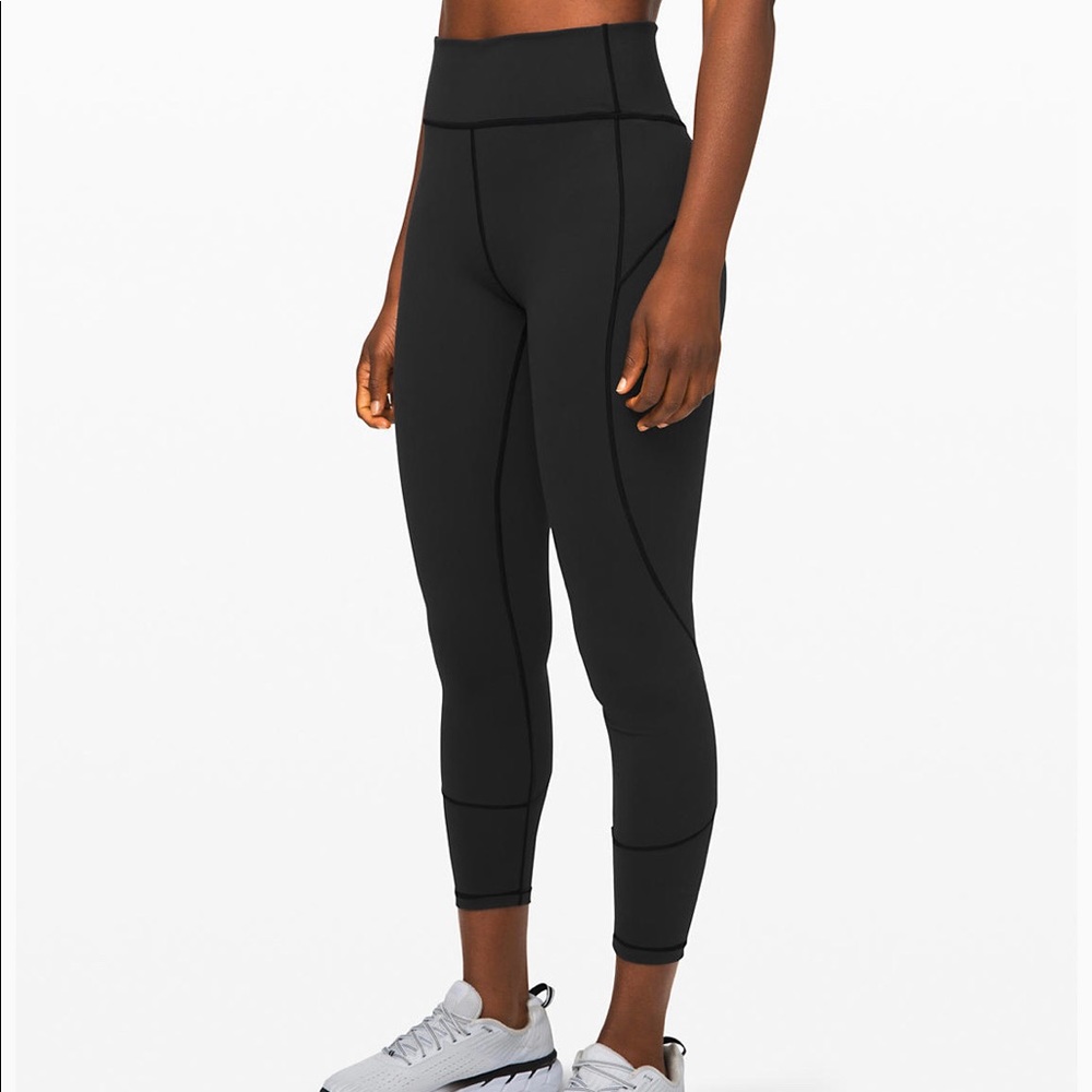 Lululemon in movement tight 25” size 2